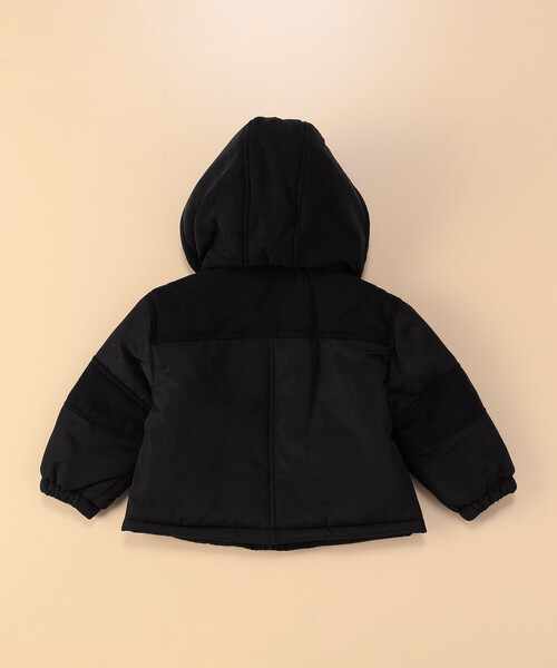 COMME CA ISM（コムサイズム） ブルゾン アウター フード付き 中綿