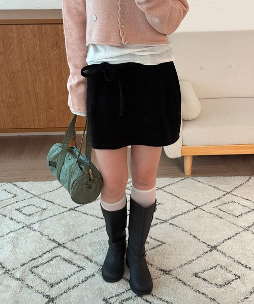 MUHET（ミュエータ） パンツ 「set item」velour corduroy skirt