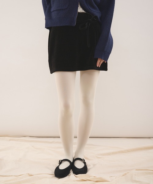 MUHET（ミュエータ） パンツ 「set item」velour corduroy skirt