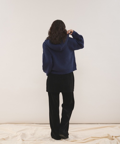 MUHET（ミュエータ） パンツ 「set item」velour corduroy skirt