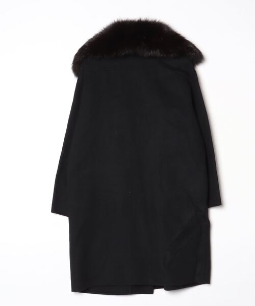 「FIGARO Paris」 ステンカラーコート 36 ブラック レディース_画像2