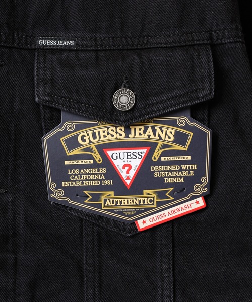 デニムジャケット gジャン GUESS JEANS GJ MENS OVERSIZE TRUCKER