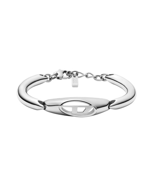☆希少美品☆ DIESEL ブレスレット シルバー DIESEL（ディーゼル） ブレスレット アクセサリー メンズ ブレスレット