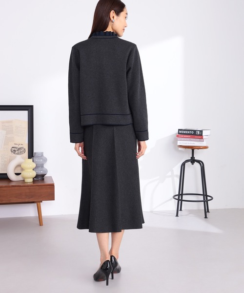 GALLORIA（ギャローリア） カーディガン 配色ニットカーディガン