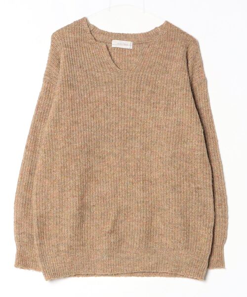 select MOCA（セレクトモカ） 長袖ニット FREE ブラウン レディース