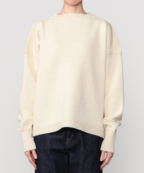 le tricoteur ルトリコチュール　ガンジーセーター　Bshop Le Tricoteur（ルトリコチュール） ニット セーター | クロップド