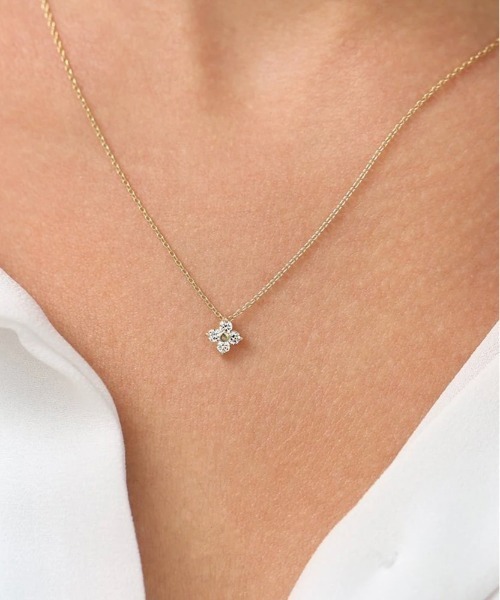 ネックレス レディース フラワー柄 ゴールド(BDS) : ZOZOTOWN Yahoo!店