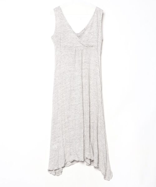 「Hermaphrodite」 ノースリーブワンピース 2 グレー レディース_画像2