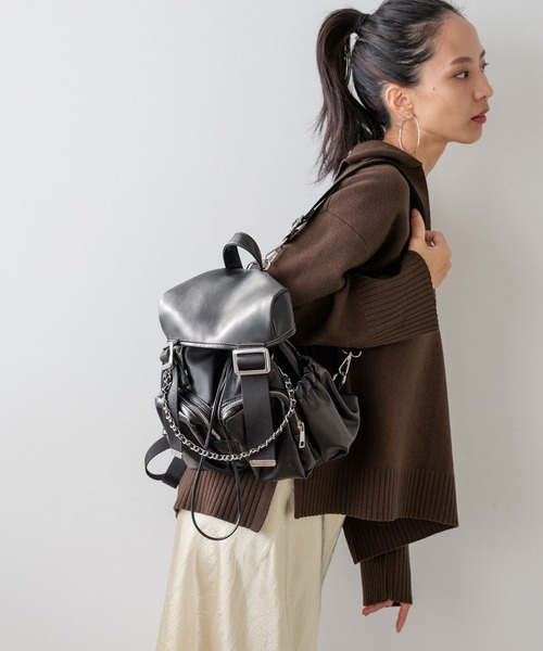 HEREIAM デイバック リュック 「HEREIAM」Y2Kムード！Weeミニリュック 