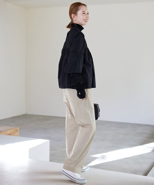 SLOBE IENA（スローブイエナ） 長袖ブラウス FREE ホワイト レディース