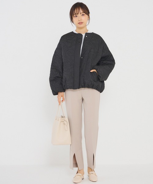 「INCEDE」 ブルゾン M オフホワイト レディース_画像7