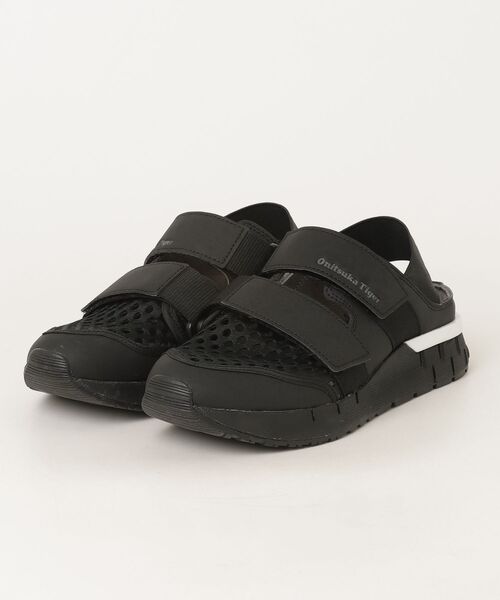 Onitsuka Tiger（オニツカタイガー） フラットサンダル 23 ブラック