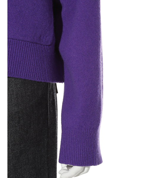 「Mila Owen」 ニットカーディガン 0 グレー レディース_画像2