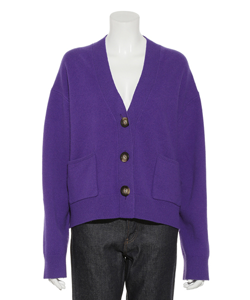 「Mila Owen」 ニットカーディガン 0 グレー レディース_画像5