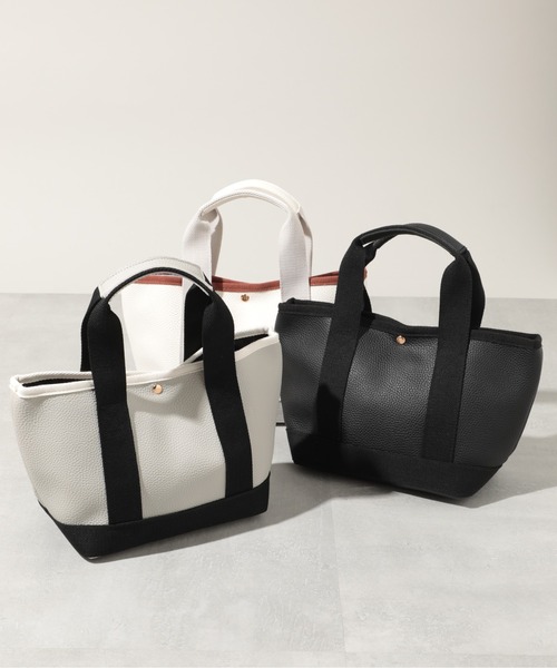 「MAISON BREEZE」 トートバッグ FREE グレイッシュベージュ レディース_画像2