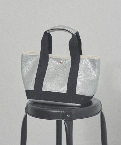 「MAISON BREEZE」 トートバッグ FREE グレイッシュベージュ レディース_画像3