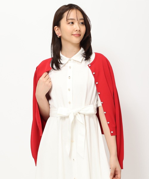 kashwére M ホワイト カーディガン OPEN FRONT CARDIGAN(S creme): WEAR | kashwere Japan (カシウエア