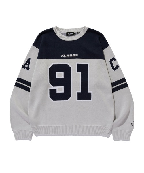 XLARGE（エクストラ ラージ） セーター ニット FOOTBALL SWEATER