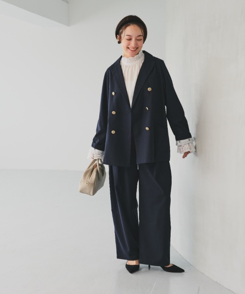 pual ce cin スラックス パンツ 「SMLサイズ展開」「セットアップ対応