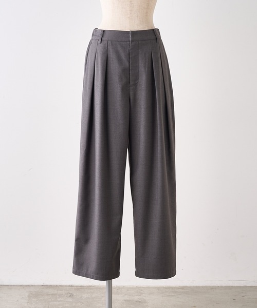 pual ce cin スラックス パンツ 「SMLサイズ展開」「セットアップ対応