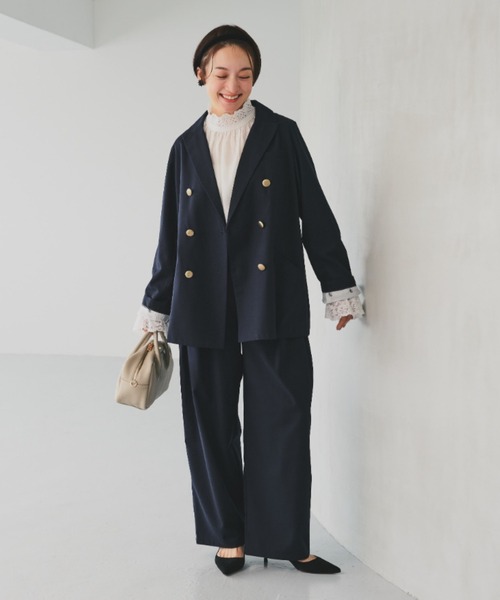 pual ce cin スラックス パンツ 「SMLサイズ展開」「セットアップ対応