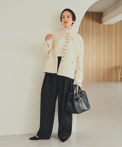 pual ce cin スラックス パンツ 「SMLサイズ展開」「セットアップ対応