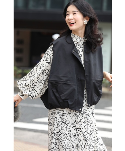 「CAWAII」 ベスト FREE モカ レディース_画像9