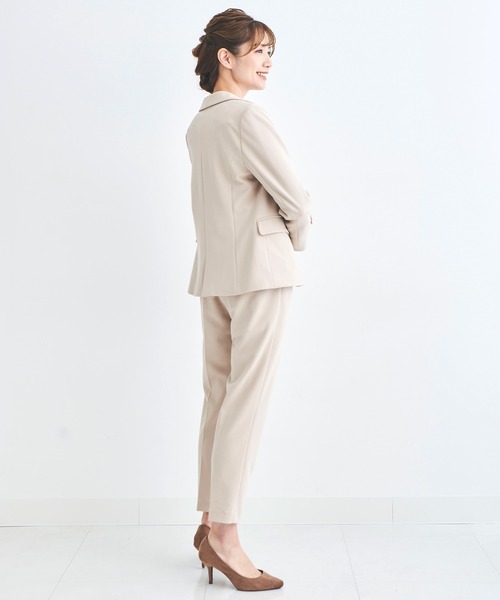 「DRESS LAB」 パンツスーツ M グレイッシュベージュ レディース_画像7