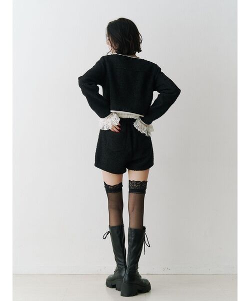 jouetie（ジュエティ） パンツ 入学式 卒業式 コンパクトツイード