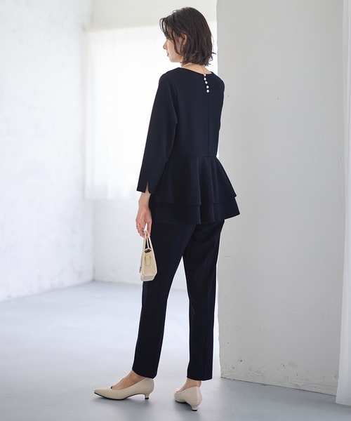 GeeRA（ジーラ） セットアップ 「2点セット」ペプラムティアード