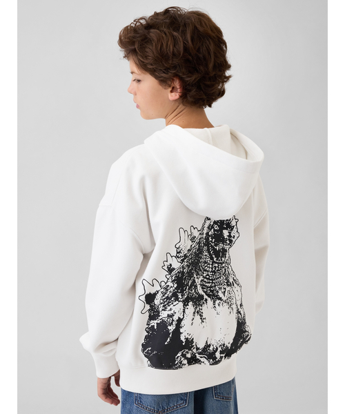 GAP（ギャップ） パーカー 裏起毛 ゴジラ ビンテージソフト