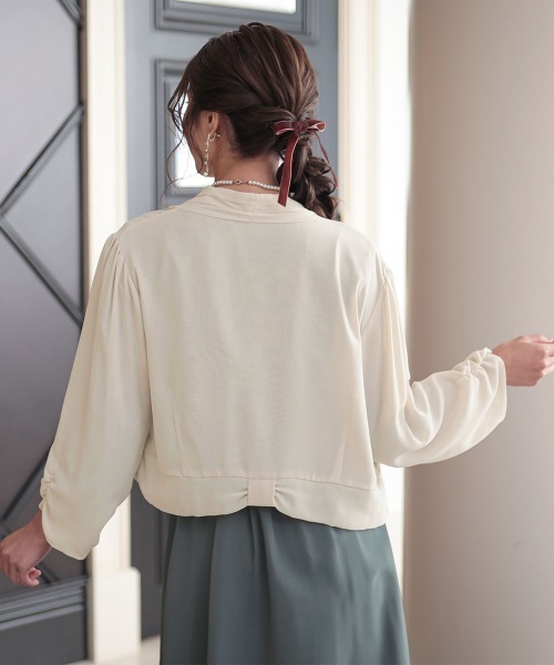 「Jolie et Jolie」 ボレロ M ベージュ レディース_画像5