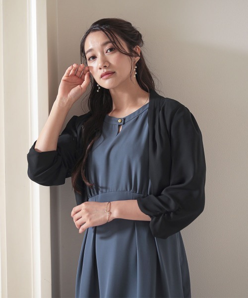 「Jolie et Jolie」 ボレロ M ベージュ レディース_画像9