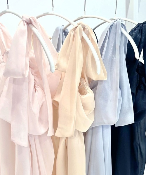 「DearMyLoveRose」 長袖ワンピース MEDIUM ブラック レディース_画像3