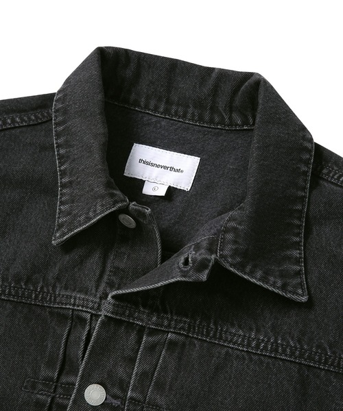 「thisisneverthat」 デニムジャケット S ライトインディゴブルー メンズ_画像2
