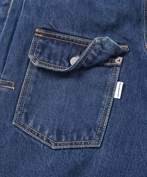 「thisisneverthat」 デニムジャケット S ライトインディゴブルー メンズ_画像9
