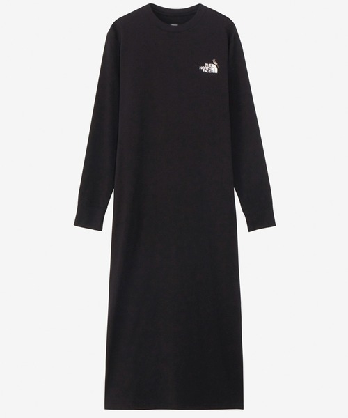 THE NORTH FACE（ザ ノースフェイス） 長袖ワンピース S グレー