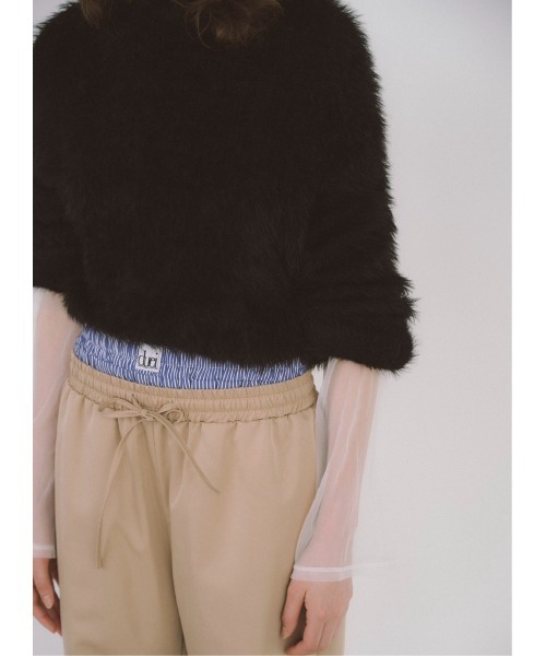 「duei」 長袖ニット FREE グリーン レディース_画像6