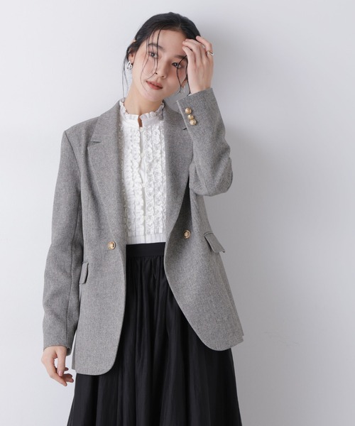 NANO universe（ナノ・ユニバース） ジャケット テーラードジャケット