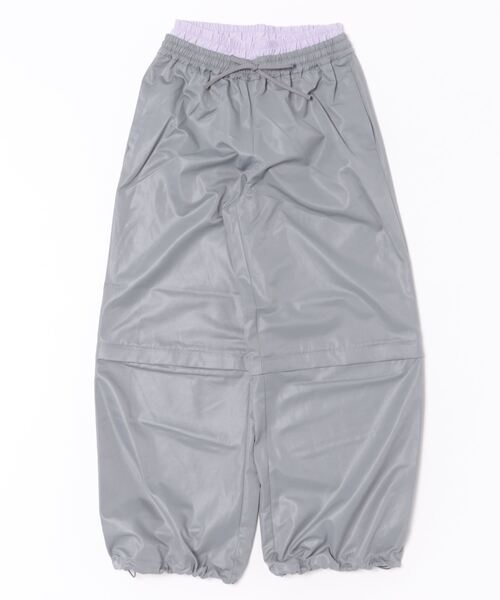 「JEANASIS」 イージーパンツ FREE グレー レディース_画像2