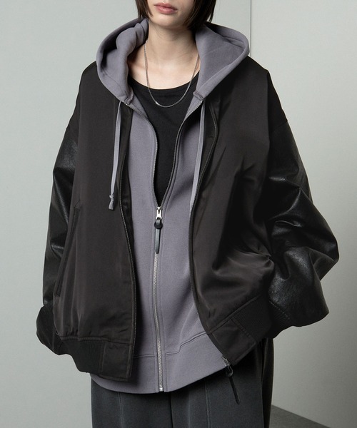 Alfred Alex」 ブルゾン M ブラック メンズ : ZOZOTOWN Yahoo!店