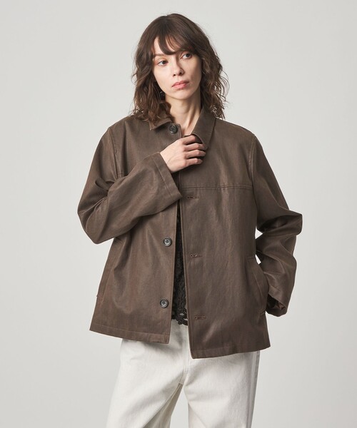 1月20日まで掲載【美品】Steven Alan ダークグレー ロングコート STEVEN ALAN（スティーブンアラン） ステンカラーコート S