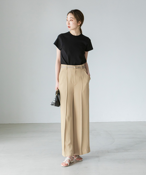 「NOBLE」 パンツ 36 ブルー レディース_画像4