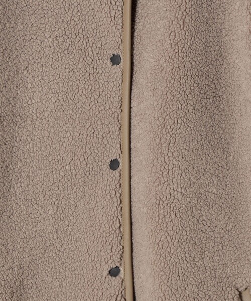 「SHIPS」 ノーカラーコート ONE SIZE ベージュ レディース_画像6