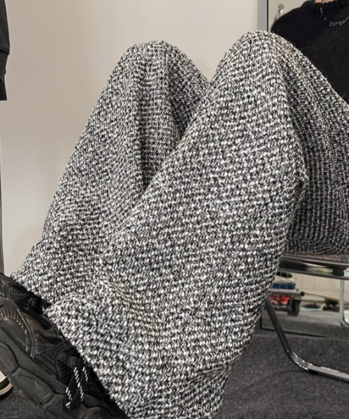 「B.R.U」 イージーパンツ L ブラック メンズ_画像6