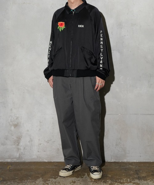 最終 THRIFTY LOOK(スリフティールック)ジャーマニーブルゾン THRIFTY LOOK スリフティルック REVERSIBLE SOUVENIR GERMANY JACKET