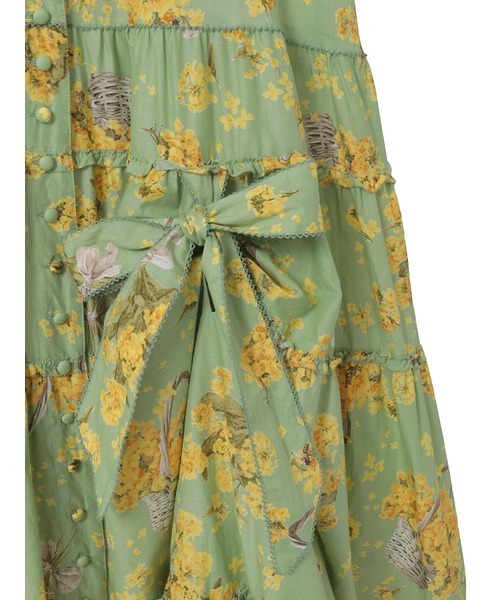 PINK HOUSE（ピンクハウス） ワンピース なのはなプリントワンピース