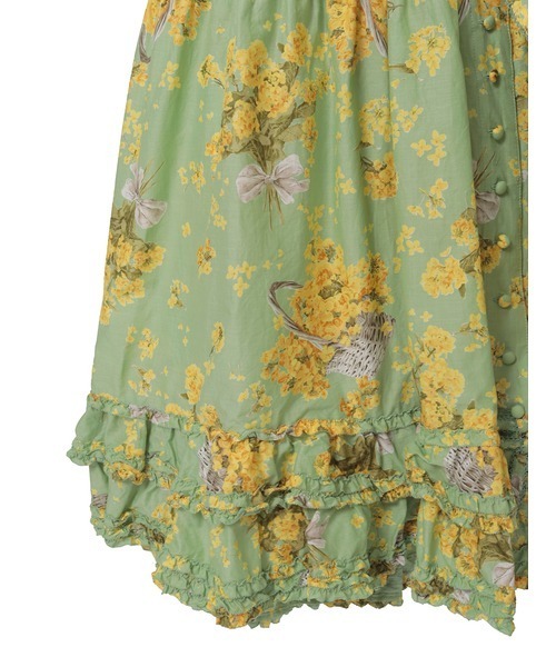 PINK HOUSE（ピンクハウス） ワンピース なのはなプリントワンピース