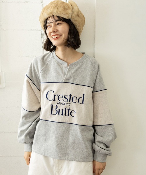 「niko and...」 スウェットカットソー LARGE ネイビー レディース_画像4