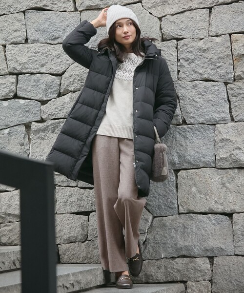 「J.PRESS」 長袖ニット LARGE ホワイト レディース_画像6